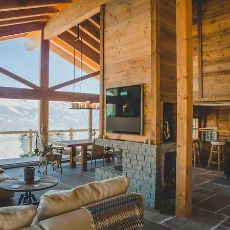 Contact Us At What App - 0041-798-079-427 To Book!! - Chalet 4 Vallees Villa Nendaz