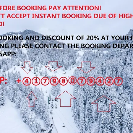 Contact Us At What App - 0041-798-079-427 To Book!! - Chalet 4 Vallees *